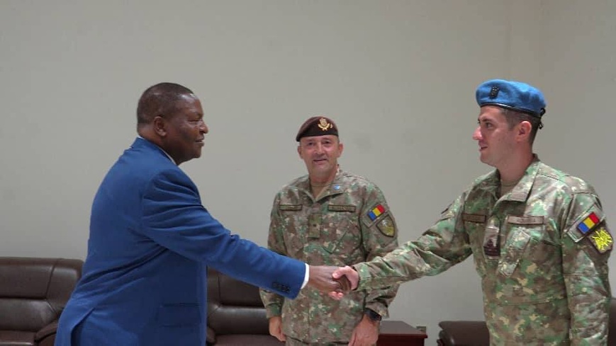 RCA : Présentation du nouveau commandant de l’EUTM-RCA au Président Touadéra RCA : Présentation du nouveau commandant de l’EUTM-RCA au Président Touadéra