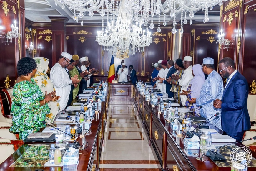 Conseil des ministres au Tchad : Amnistie, accords aériens et réforme de la Pharmacie centrale des Armées à l’ordre du jour Conseil des ministres au Tchad : Amnistie, accords aériens et réforme de la Pharmacie centrale des Armées à l’ordre du jour