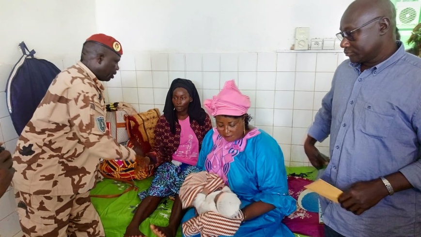 Tchad : La Force Mixte Tchad-RCA Sauve une Jeune Mère en Détresse à Sarh Tchad : La Force Mixte Tchad-RCA Sauve une Jeune Mère en Détresse à Sarh