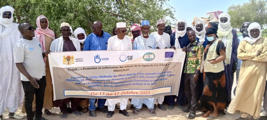 Tchad : une caravane médicale au service de la scolarisation des enfants vulnérables du Lac Tchad : une caravane médicale au service de la scolarisation des enfants vulnérables du Lac