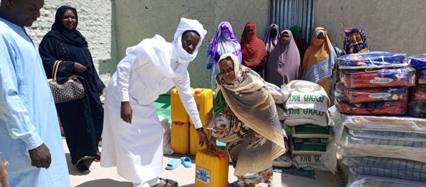 Tchad : remise à Mao de vivres et de biens non alimentaires aux personnes vulnérables Tchad : remise à Mao de vivres et de biens non alimentaires aux personnes vulnérables