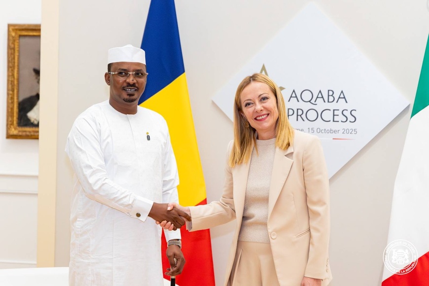 Rome : le Président Mahamat Idriss Déby et Giorgia Meloni renforcent la coopération bilatérale Rome : le Président Mahamat Idriss Déby et Giorgia Meloni renforcent la coopération bilatérale
