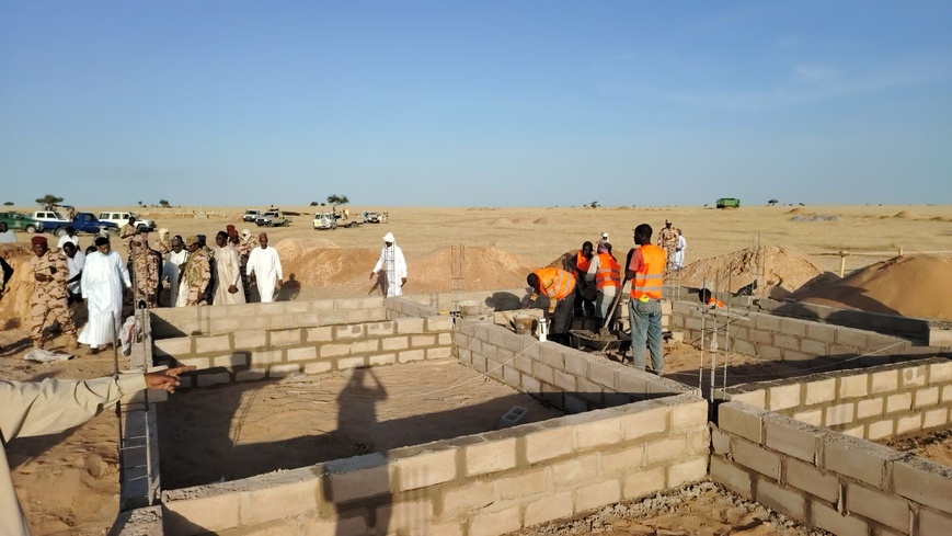 Tchad : une caserne militaire moderne en construction près de Mao pour renforcer la sécurité Tchad : une caserne militaire moderne en construction près de Mao pour renforcer la sécurité