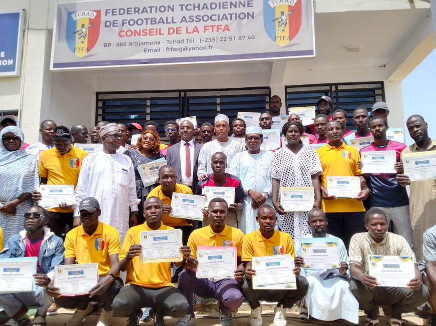 Tchad – Football : la FTFA célèbre deux nominations à la FIFA et mise sur la formation des entraîneurs Tchad – Football : la FTFA célèbre deux nominations à la FIFA et mise sur la formation des entraîneurs
