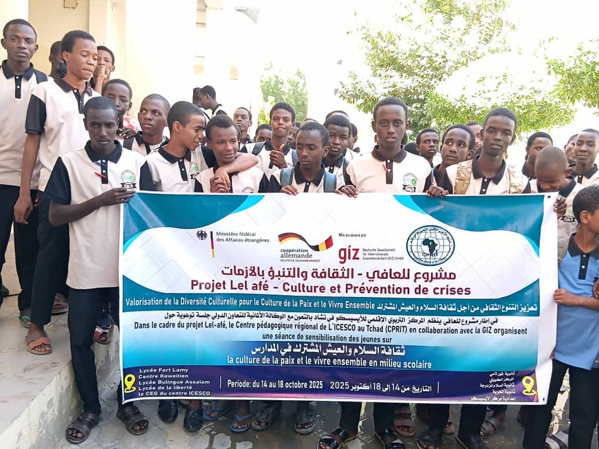 N’Djamena : Clôture d’une campagne sur la culture de la paix et la coexistence dans les écoles N’Djamena : Clôture d’une campagne sur la culture de la paix et la coexistence dans les écoles