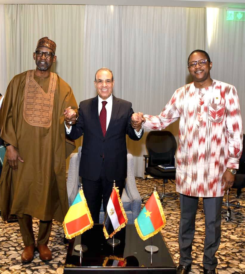 Burkina : confédération AES-République Arabe d'Égypte, une concertation pour un partenariat renforcé Burkina : confédération AES-République Arabe d'Égypte, une concertation pour un partenariat renforcé