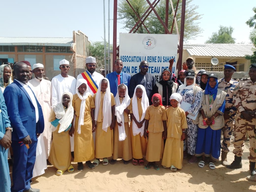  Tchad : don d'un château d'eau à l'école Hillé Béchir de Moussoro Tchad : don d'un château d'eau à l'école Hillé Béchir de Moussoro