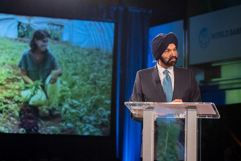 Ajay Banga, président du Groupe de la Banque mondiale. Photo : Banque mondiale. Ajay Banga, président du Groupe de la Banque mondiale. Photo : Banque mondiale.