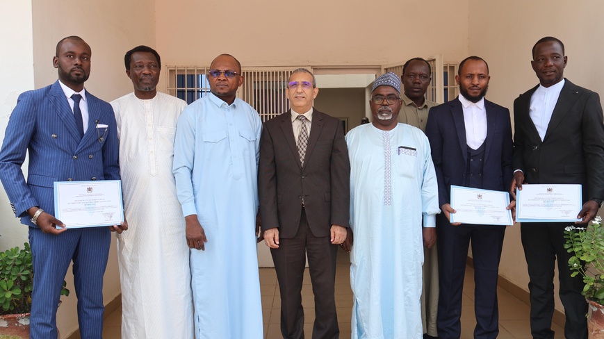 Tchad : trois inspecteurs des douanes honorés par l’ambassade du Maroc à N’Djamena Tchad : trois inspecteurs des douanes honorés par l’ambassade du Maroc à N’Djamena