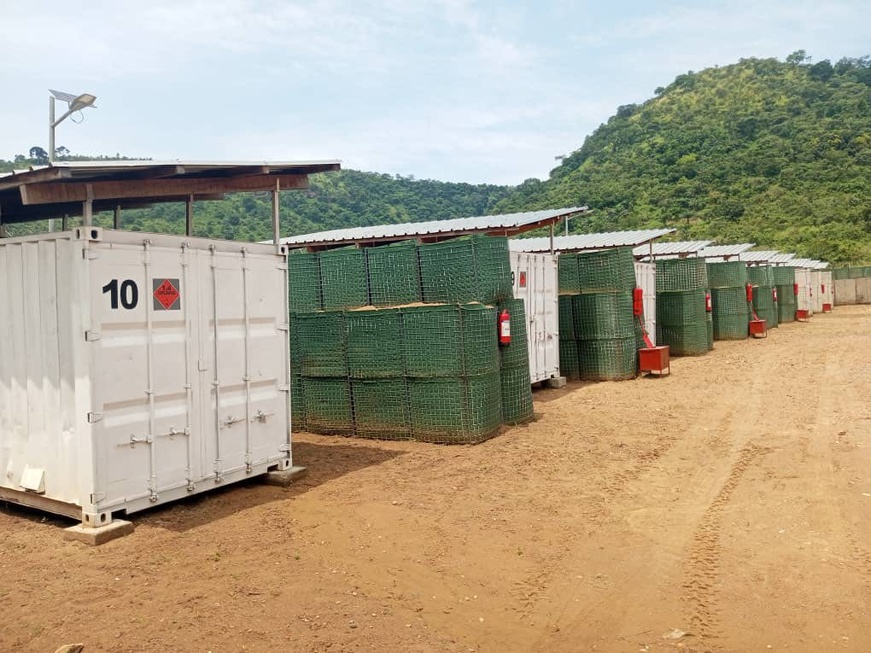 RCA : les Forces Armées Centrafricaines dotées d’un entrepôt d’armes aux normes internationales RCA : les Forces Armées Centrafricaines dotées d’un entrepôt d’armes aux normes internationales