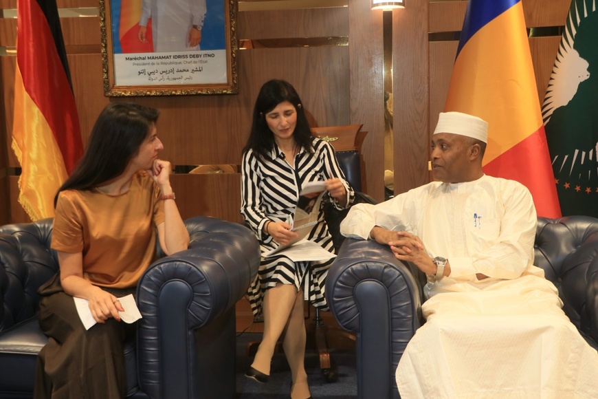 Diplomatie : le Tchad et l’Allemagne renforcent leur coopération Diplomatie : le Tchad et l’Allemagne renforcent leur coopération
