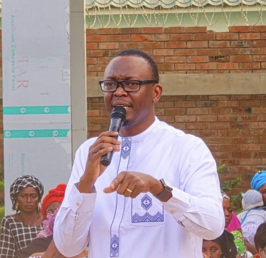 Masra Succes, président du parti Les Transformateurs. Masra Succes, président du parti Les Transformateurs.