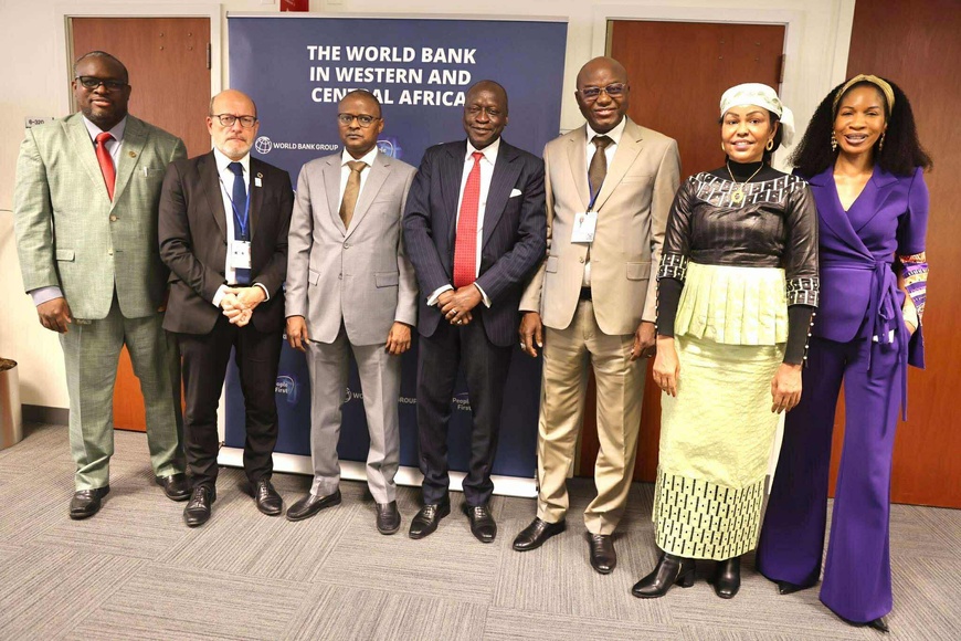 M. Ousmane Diagana, vice-président de la Banque mondiale pour l’Afrique de l’Ouest et du Centre, a félicité le gouvernement tchadien pour la finalisation du Programme National de Développement (PND). M. Ousmane Diagana, vice-président de la Banque mondiale pour l’Afrique de l’Ouest et du Centre, a félicité le gouvernement tchadien pour la finalisation du Programme National de Développement (PND).