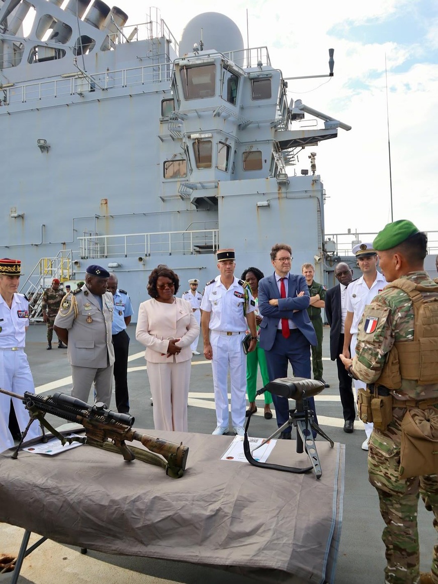France - Gabon : Salon capacitaire à bord du PHA Tonnerre France - Gabon : Salon capacitaire à bord du PHA Tonnerre
