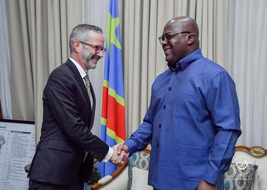 RDC : le président Tshisekedi accorde des audiences, à l’ambassadeur de France et au chargé d’affaires du Qatar RDC : le président Tshisekedi accorde des audiences, à l’ambassadeur de France et au chargé d’affaires du Qatar