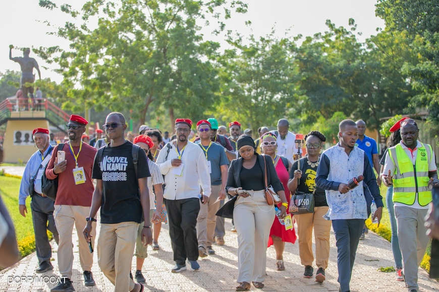 Burkina : Mémorial Thomas Sankara, visite des afro-descendants et de la diaspora africaine