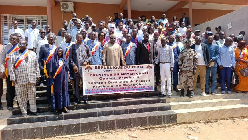 Tchad : clôture de la session ordinaire du Conseil provincial du Moyen-Chari Tchad : clôture de la session ordinaire du Conseil provincial du Moyen-Chari