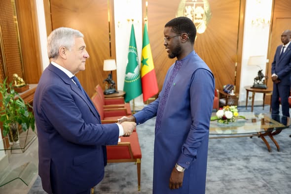 Sénégal : Le Président Bassirou Diomaye Faye reçoit le Ministre italien des Affaires étrangères