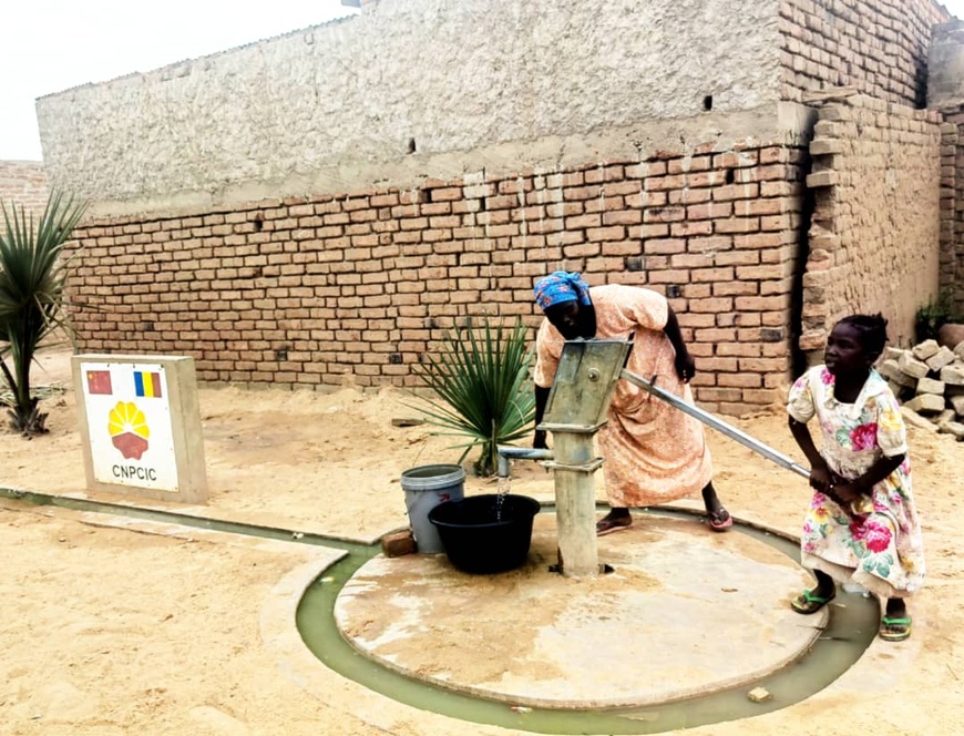 Tchad : La CNPCIC améliore l'accès à l'eau potable dans le Loug-Chari Tchad : La CNPCIC améliore l'accès à l'eau potable dans le Loug-Chari