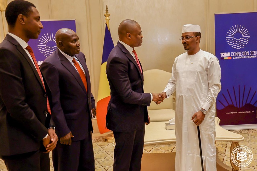Tchad-PND : les responsables de BSIC et UBA Tchad reçus par le chef de l’Etat Tchad-PND : les responsables de BSIC et UBA Tchad reçus par le chef de l’Etat