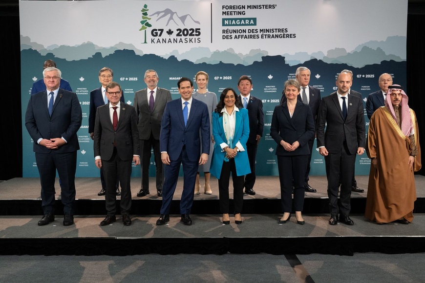 Ukraine/Soudan/Moyen-Orient : les ministres des Affaires étrangères du G7 appellent à la paix