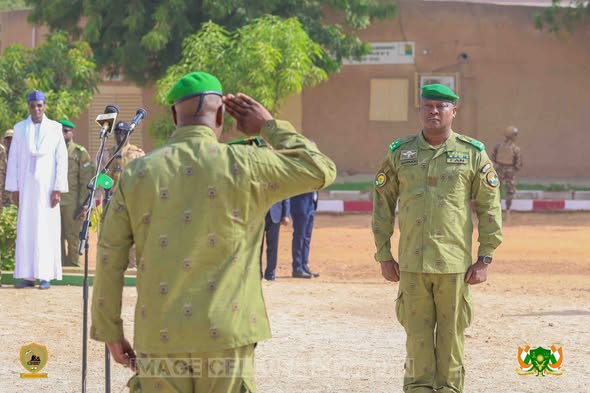 Niger : Le Général Tiani en visite au camp de la Zone de Défense n°3 de Zinder