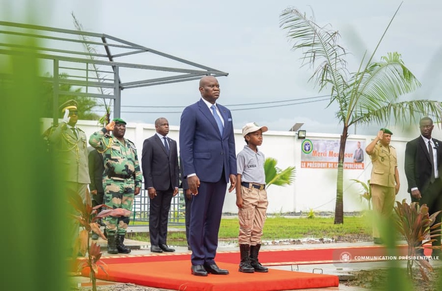Gabon : Le Président Oligui Nguema inaugure le Lycée Militaire d’Akanda et une nouvelle station Gab’Oil Gabon : Le Président Oligui Nguema inaugure le Lycée Militaire d’Akanda et une nouvelle station Gab’Oil