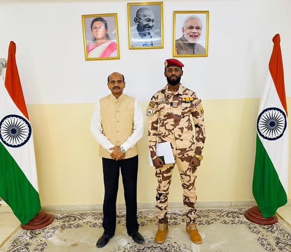 Tchad - Inde / Renforcement des Capacités : Un cadre militaire tchadien part en formation spécialisée