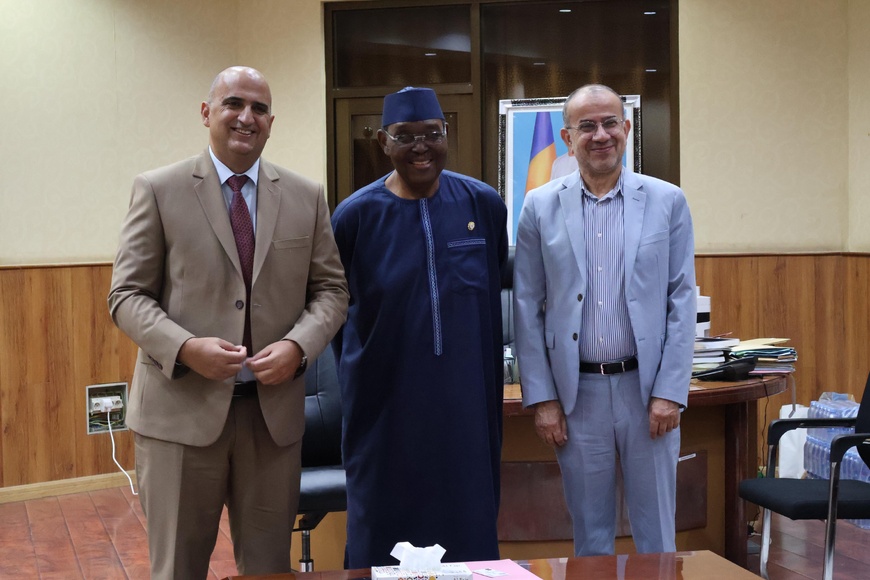 Tchad : Le président du Sénat Dr. Haroun Kabadi reçoit l’inter-Ordre des pharmaciens d’Afrique Tchad : Le président du Sénat Dr. Haroun Kabadi reçoit l’inter-Ordre des pharmaciens d’Afrique