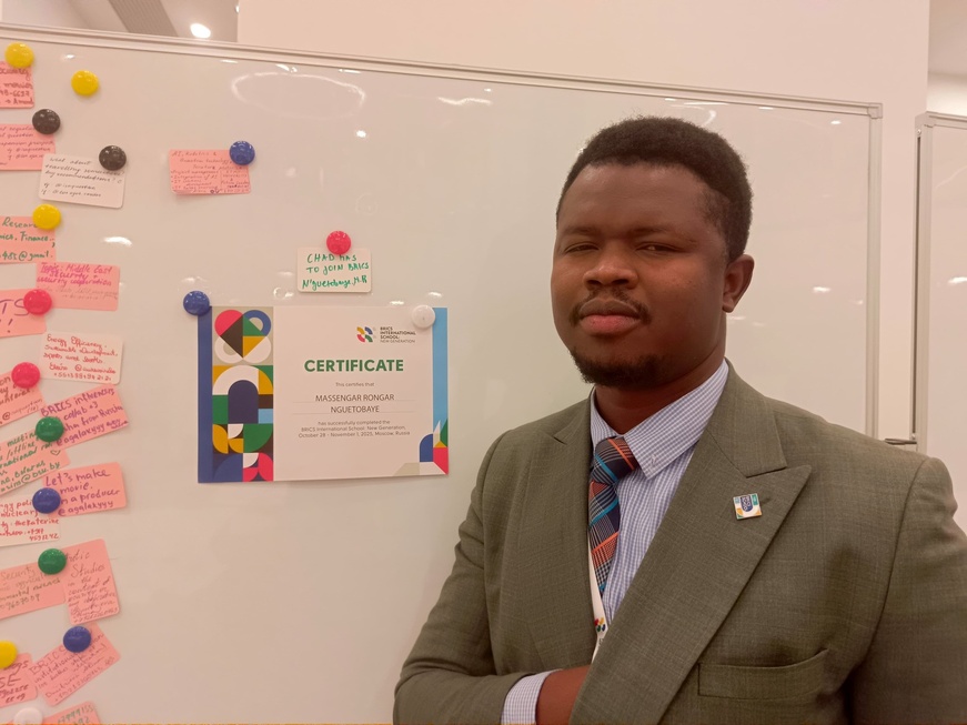 Nomination Honorifique : Un Étudiant Tchadien, Ambassadeur International du Mouvement Financier en Russie Nomination Honorifique : Un Étudiant Tchadien, Ambassadeur International du Mouvement Financier en Russie