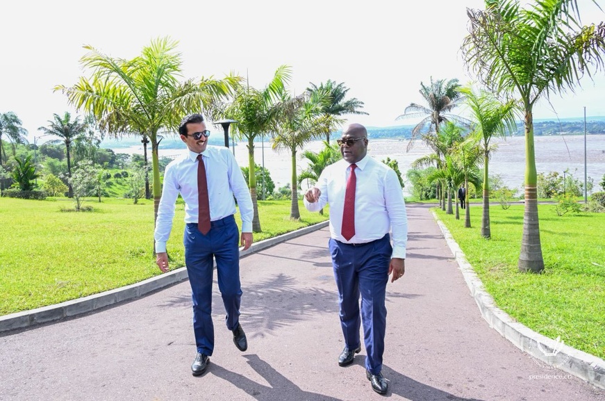 RDC-Qatar : L’Émir du Qatar reçu à Kinshasa pour le renforcement de la coopération bilatérale RDC-Qatar : L’Émir du Qatar reçu à Kinshasa pour le renforcement de la coopération bilatérale