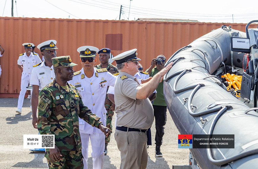 Ghana : Don d’un patrouilleur naval par le Royaume-Uni Ghana : Don d’un patrouilleur naval par le Royaume-Uni