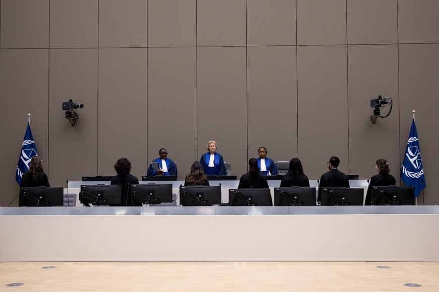 Ali Muhammad Ali Abd-Al-Rahman lors de l'audience tenue à la CPI le 6 octobre 2025 (c)ICC-CPI