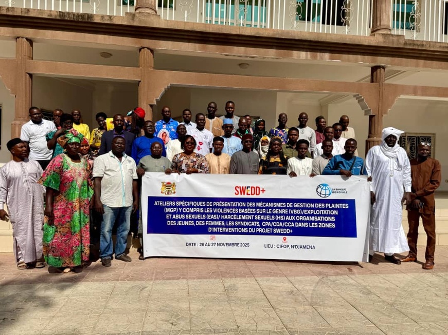 Tchad : SWEDD+ ouvre un atelier pour renforcer la protection des femmes et des jeunes filles Tchad : SWEDD+ ouvre un atelier pour renforcer la protection des femmes et des jeunes filles