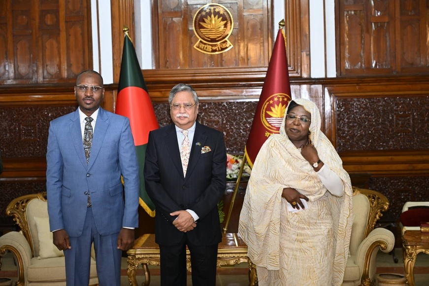 Tchad-Bangladesh : présentation des lettres de créance de l'ambassadeur du Tchad