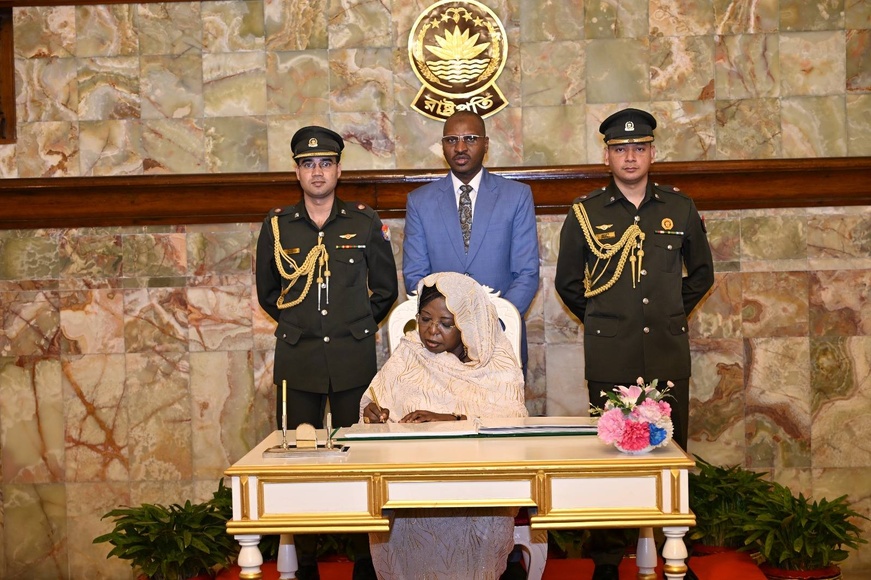 Tchad-Bangladesh : présentation des lettres de créance de l'ambassadeur du Tchad