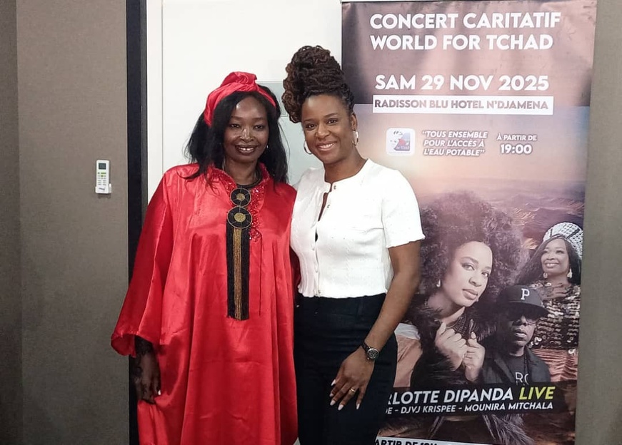 Concert humanitaire au Tchad : Charlotte Dipanda et Mounira Mitchala unies pour les communautés vulnérables Concert humanitaire au Tchad : Charlotte Dipanda et Mounira Mitchala unies pour les communautés vulnérables
