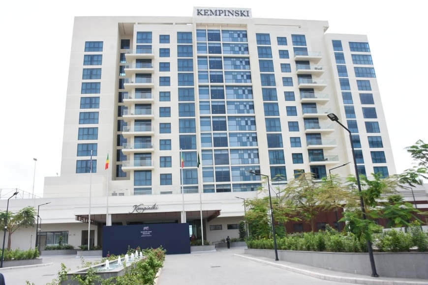 Une vue de Kempinski Hôtel Brazzaville Une vue de Kempinski Hôtel Brazzaville