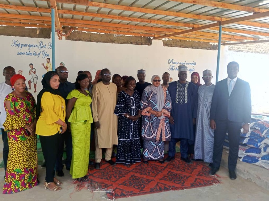 Tchad : le CIAUD renforce son engagement humanitaire et remet des vivres à la Fondation Dieu Bénit