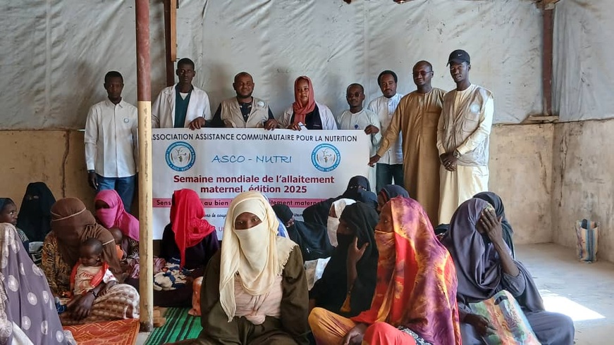 N’Djamena : L'ASCO-NUTRI sensibilise les couples aux bienfaits de l’allaitement maternel exclusif