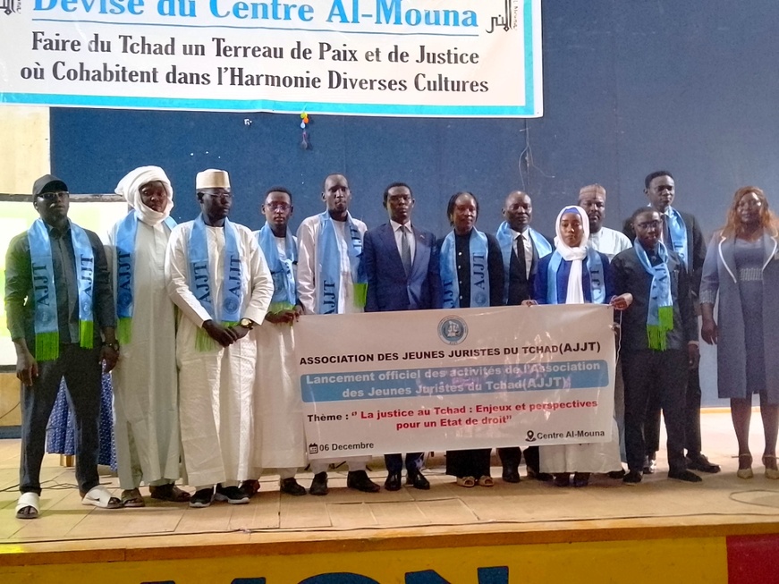 L’Association des Jeunes Juristes du Tchad lancée pour renforcer l’État de droit L’Association des Jeunes Juristes du Tchad lancée pour renforcer l’État de droit