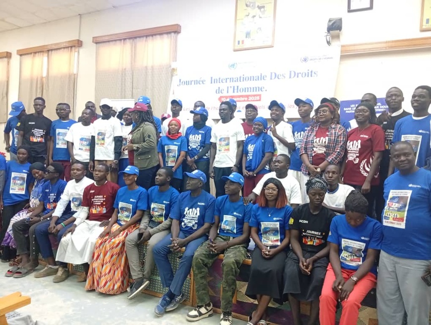 Tchad : célébration de la Journée internationale des droits de l’homme avec slam et dessin Tchad : célébration de la Journée internationale des droits de l’homme avec slam et dessin