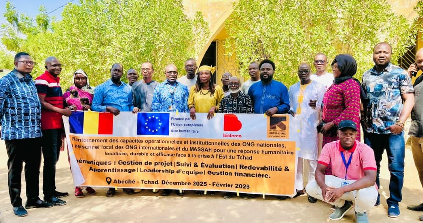 Tchad : l’IRC et ses partenaires renforcent les capacités des ONG nationales à Abéché