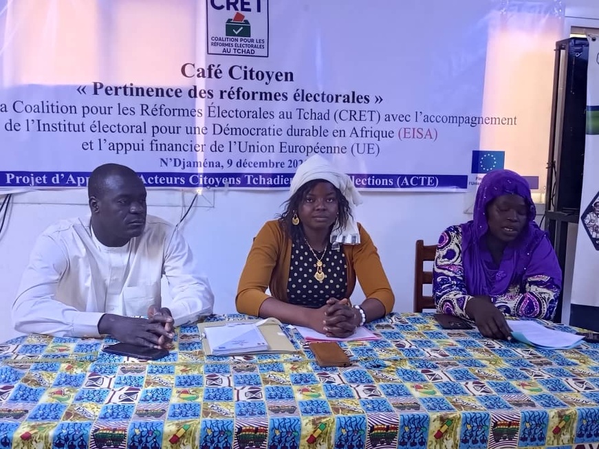 Tchad : la CRET organise un café citoyen Tchad : la CRET organise un café citoyen