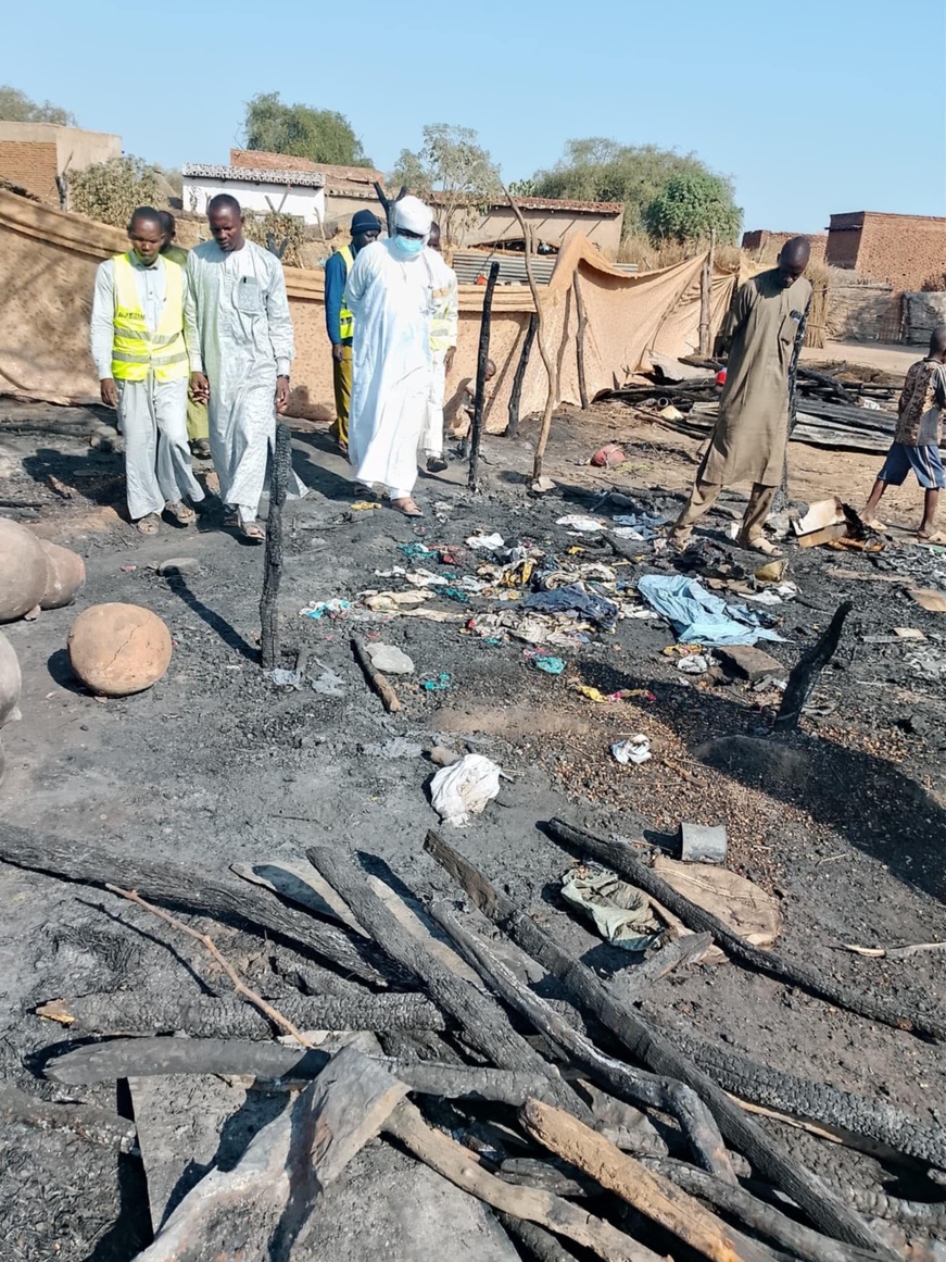 Tchad : au Sila, incendie d'origine inconnue à Kerfi Tchad : au Sila, incendie d'origine inconnue à Kerfi