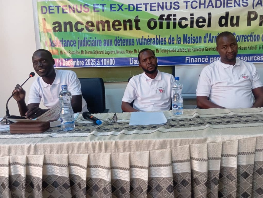 Tchad : l’ASDEDT lance un projet d’assistance judiciaire pour les détenus vulnérables Tchad : l’ASDEDT lance un projet d’assistance judiciaire pour les détenus vulnérables