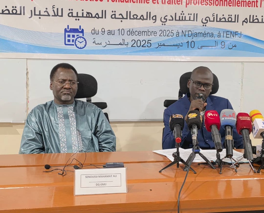 Tchad : atelier de formation des journalistes sur le traitement de l’information judiciaire Tchad : atelier de formation des journalistes sur le traitement de l’information judiciaire