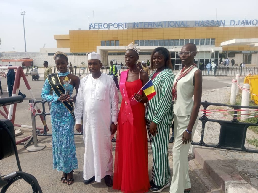 Tchad : Fatime Rahman, Miss Model of the World 2025, rentre au bercail en héroïne