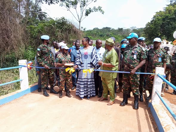 RCA : La MINUSCA inaugure des ponts dans la Mambéré-Kadéï pour améliorer l'accès et la sécurité des communautés