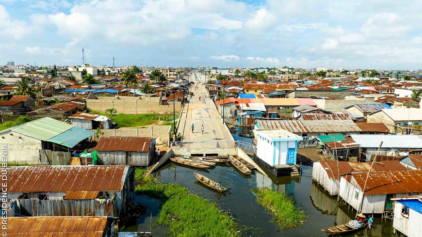 Bénin : Le quartier Ladji de Cotonou transformé par le Programme d’Assainissement Pluvial (PAPC) Bénin : Le quartier Ladji de Cotonou transformé par le Programme d’Assainissement Pluvial (PAPC)